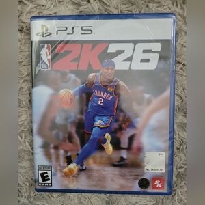 🆕️ NBA 2K26 PS5 Video Game - Blue Cover Art (READ Descrption)
